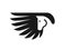 Pegasus logo vector. wing logo vector illustration