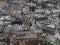 Pegnitz, main street and town hall. View from observation tower