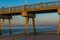 Peir at Panama City Beach, Florida at Sunrise