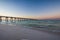 Peir at Panama City Beach, Florida at Sunrise