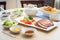 peking duck meal set with side dishes