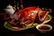 Peking duck. Traditional Chinese dishes