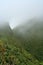 Pele mountain in martinique island