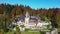 Peles castle in autumn.