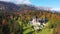 Peles castle in autumn.