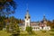 Peles Castle panorama in Sinaia, Romania 6