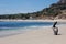 Pelican on beach of Los Cabos