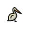 Pelican Bird Icon