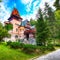 Pelisor castle summer residence in Sinaia