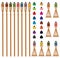 Pelita color type set