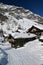 Pellaud alpine village in winter, Rhemes valley, Aosta, Italy