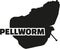 Pellworm map with name