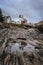 Pemaquid Point Lighthouse Reflected in Pool in Rocks