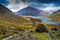 Pen yr Ole Wen overlooking Llyn Idwal, Snowdonia