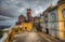 Pena National Palace - arches yard