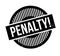 Penalty rubber stamp