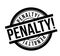 Penalty rubber stamp
