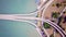 Penang Bridge Drone Shot Top View 4K