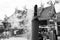 PENANG, MALAYSIA, December 19 2017: Giant joss sticks burning in a temple