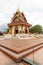 PENANG, MALAYSIA, February 15, 2020: Wat Chaiya Mangalaram with popular reclining sleeping Buddha is popular tourism destination