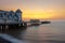 Penarth Pier, Pebble Beach and Sunrise