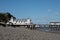 PENARTH, VALE OF GLAMORGAN/WALES - MARCH 23 : View of the Pier o