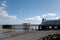 PENARTH, VALE OF GLAMORGAN/WALES - MARCH 23 : View of the Pier o