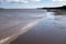 PENARTH, VALE OF GLAMORGAN/WALES - MARCH 23 : View of the sandy