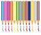 Pencil Colors Vector