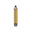 Pencil school tool object design