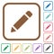 Pencil simple icons