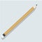 Pencil stationery object icon vector illustration Concept