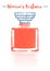 Pencil and textured style orange vector illustration of a beauty utensil perfume bottle product full of flowers fragrances