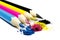 Pencils CMYK