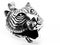 Pendant Head Tiger - Stainless Steel - Jewelry