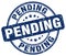 pending blue stamp