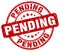 pending red stamp