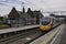 Pendolino Train passing through Longport station