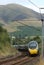 Pendolino train on West Coast Main Line, Cumbria