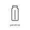 Pendrive icon from Electronic devices collection.