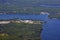 Penetanguishene shoreline aerial