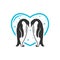 Penguin Animal Lovers Logo