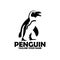 Penguin animal wildlife design vector