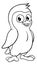 Penguin Bird Coloring Cartoon Wildlife Mascot