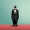 Penguin In A Suit: Photorealistic Surrealism With A Touch Of Minimalism