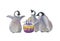 Penguins and cake