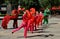 Pengxzhou, China: Dancers in Performance