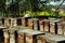 Pengzhou, China: Bee Hive Boxes