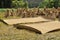 Pengzhou, China: Drying Rice Grains