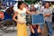 Pengzhou, China: Kids Performing Magic Tricks